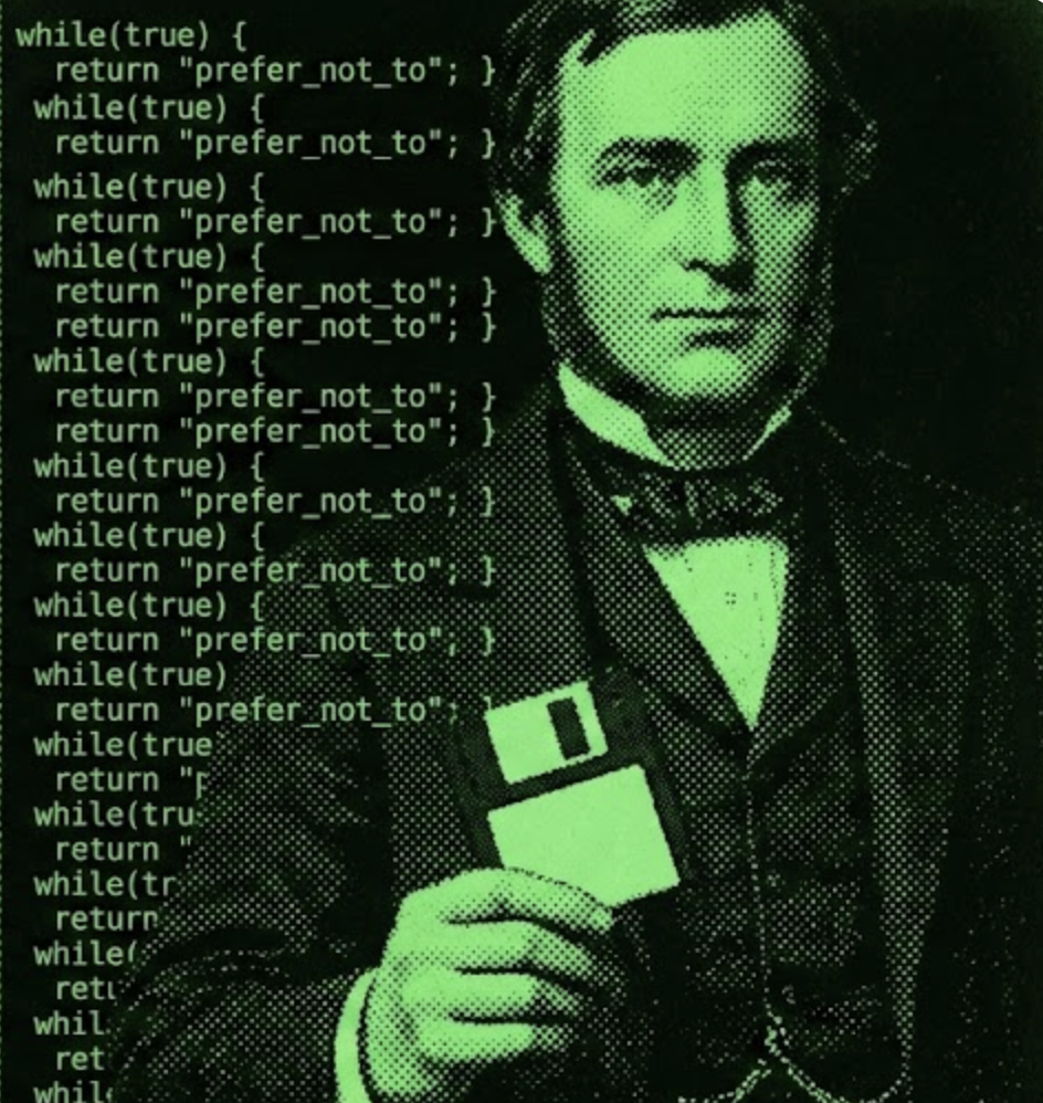 Bartleby the Librarian cover graphic